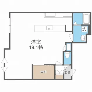 Padres菊水【4階】の間取り