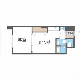 サムティタワーN26・エルム北26条【5階】の間取り