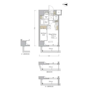 アーバネックス森下WEST【11階】の間取り