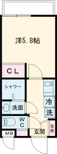 Signpost界【3階】の間取り