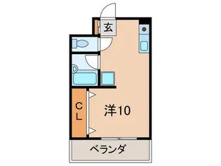 ゴールドビレッジ【4階】の間取り