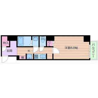 アドラブール・COCO【4階】の間取り