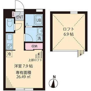 桜森スクエア2【2階】の間取り