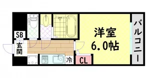 グランパシフィック塩草公園【4階】の間取り