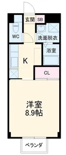 フローラ【2階】の間取り