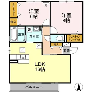 sun live【1階】の間取り