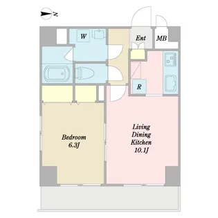 グランディール匠【3階】の間取り