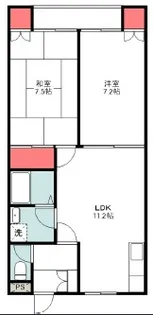 ソレイユ光の丘【2階】の間取り
