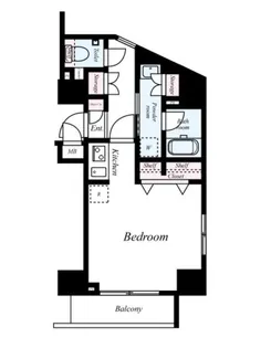 ドルチェ中野壱番館【6階】の間取り