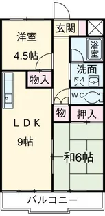 エコタウン勝川【3階】の間取り