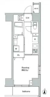 グランヴァン住吉駅前(グランヴァンスミヨシエキマエ)【5階】の間取り