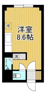 ハイツサンシャイン【3階】の間取り