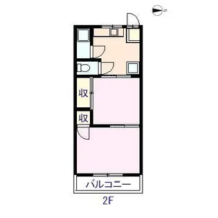 シェイプエルII【2階】の間取り