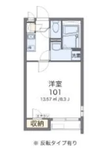 クレイノストンフィルドII【2階】の間取り