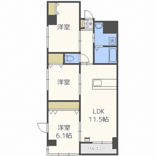 N-GRACE【4階】の間取り