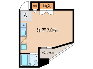バンビエトワール【4階】の間取り