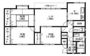 カルティエGM【1階】の間取り