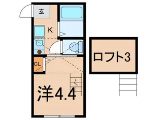 G・Aタウン大口【2階】の間取り