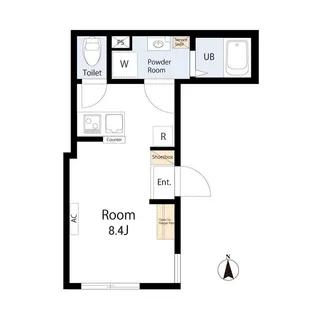 flap東久留米【1階】の間取り