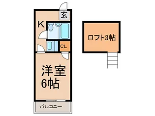コーポ・ニワ【2階】の間取り