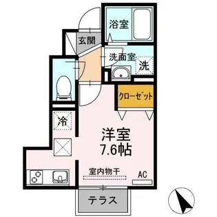 NAO A【1階】の間取り