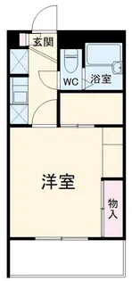 レオパレスセジュール弐番館【2階】の間取り