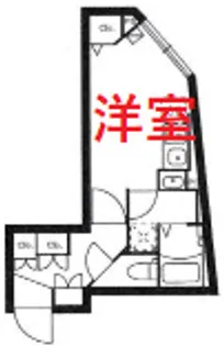 ルネサンスコート不動前【1階】の間取り