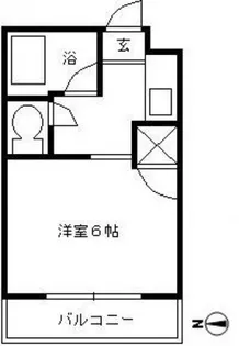 AKKマンション【2階】の間取り
