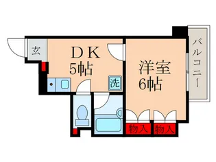 エイトサイド新和【4階】の間取り