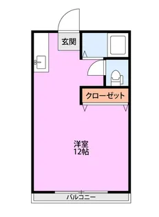 アルシャルム【1階】の間取り