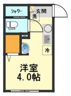 アドバンスV【2階】の間取り
