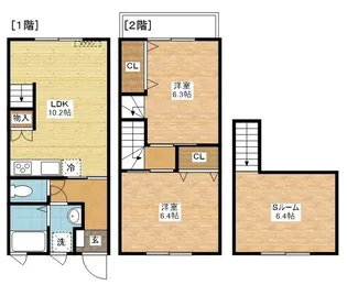 サンロイヤル西北IIの間取り