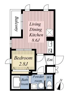 M&M【1階】の間取り