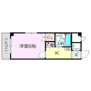 シーズ新大阪【2階】の間取り