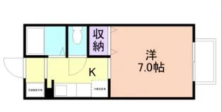 サニーコート和歌山B棟【2階】の間取り
