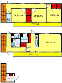 ジョイナスの間取り
