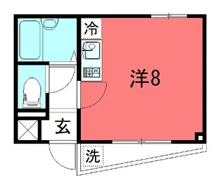 第1吉田ハイツ【1階】の間取り