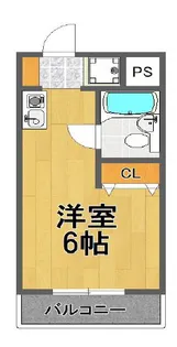 シャトーライフ弘明寺【2階】の間取り