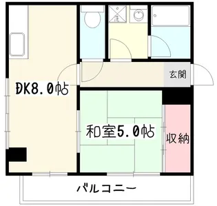 KTD富士見町【3階】の間取り