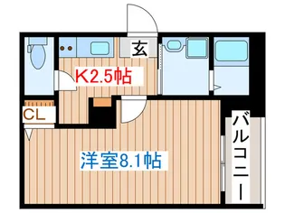 Brio Terrace 長町南【1階】の間取り