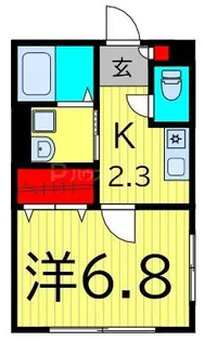 ニューゼスト【1階】の間取り