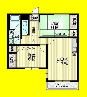 グランデックス上荻【2階】の間取り