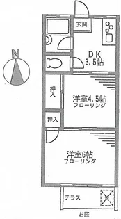 Master’s野毛山【1階】の間取り