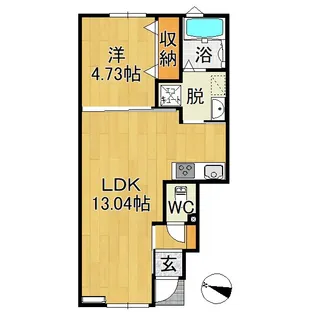 T.T.HOUSE 京【1階】の間取り