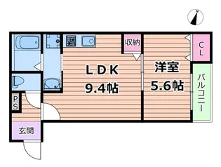 ACT正雀【1階】の間取り