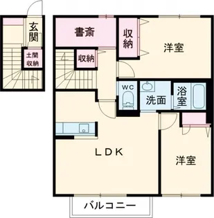 メゾン・すこやか【2階】の間取り