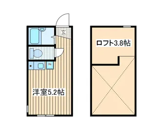 ドリームハウス【2階】の間取り