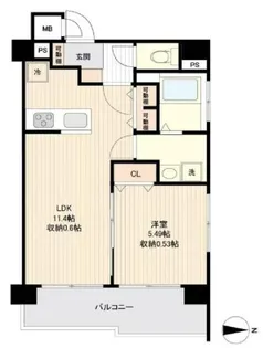 南大塚台マンション【9階】の間取り