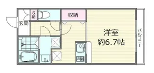 spirale【1階】の間取り