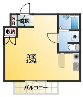 T.APARTMENT【1階】の間取り